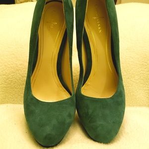 Cole Haan Teal Heels